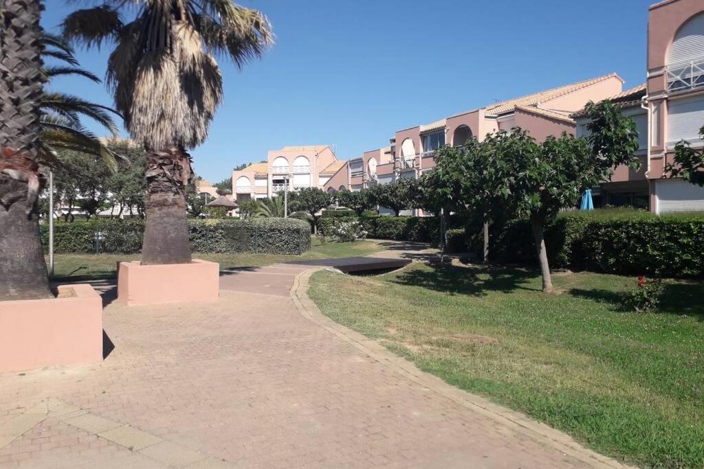Nid Douillet F2, Clim, Jardin, Piscine, Parking, Plage 200 M Palavas מראה חיצוני תמונה