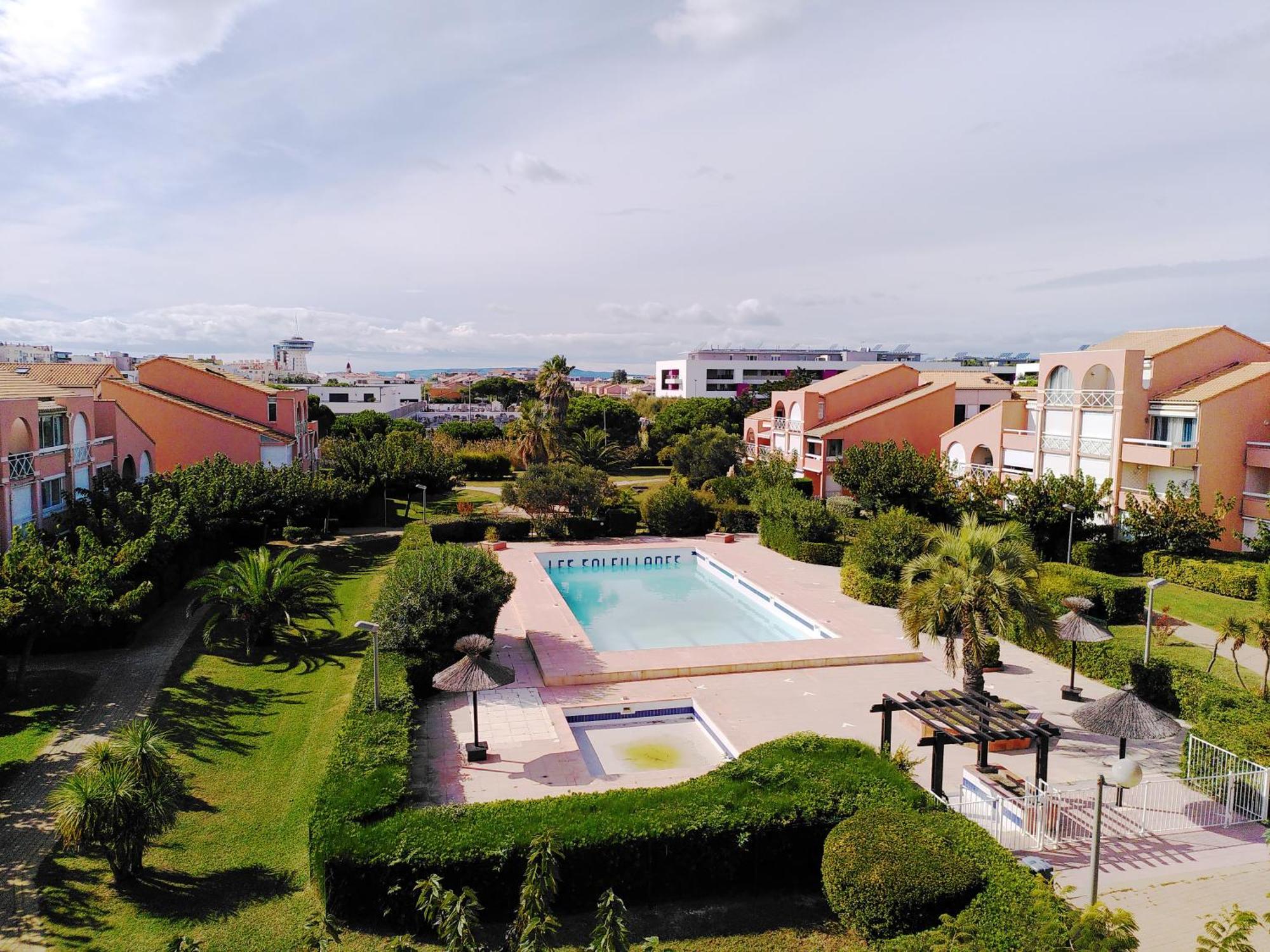 Nid Douillet F2, Clim, Jardin, Piscine, Parking, Plage 200 M Palavas מראה חיצוני תמונה